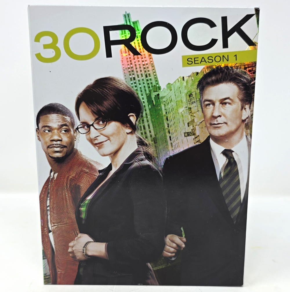 30 Rock Season 1 DVD Tina Fey Alec Baldwin Tracy Morgan DISCS 2 & 3 ONLY